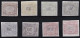 ** 1913. TIMBRES NEUFS DENTS DE SCIE A/GOMME PAPIER FIN C/S.B.K. Nr:1.4.5.6.7.9.10.11. MICHEL Nr:1.4.5.6.7.9.10.11.** - Spoorwegen