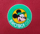 ANTIGUA PEGATINA OLD STICKER AUTOCOLLANT WALT DISNEY PRODUCTIONS LUXOTTICA ¿ ÓPTICA GAFAS ITALIA ? MICKEY MOUSE..ITALY ? - Adesivi