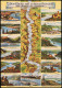 Ansichtskarte  Landkarten Und Mehrbild Ansichtskarte Rhein (Fluss) Rhin 1966 - Mapas
