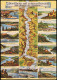 Ansichtskarte  Landkarten Und Mehrbild Ansichtskarte Rhein (Fluss) Rhin 1966 - Carte Geografiche