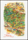 Ansichtskarte  Stadtplan Landkarten Ansichtskarte Der Harz 1985 - Maps
