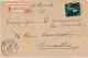 ENVELOPPE 1946  RECOMMANDE  MEULEBEKE   NAAR BRUXELLES         ZIE AFBEELDINGEN - Lettres & Documents