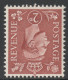 GB Scott 283 - SG506i, 1950 George VI 2d Inverted Watermark MH* - Nuovi