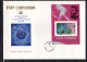 Delcampe - Comoro Islands - Comores 1976 Space, Telephone Centenary Set Of 6 S/s On 6 FDC - Africa