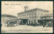 Bologna Città Stazione Tram Carrozze Cartolina VK4256 - Bologna