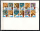 Burundi 1977 Space, Telephone Centenary Set Of 10 (2 Sets In Blocks Of 4 ) + S/s On 3 FDC - Africa