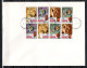 Burundi 1977 Space, Telephone Centenary Set Of 10 (2 Sets In Blocks Of 4 ) + S/s On 3 FDC - Africa