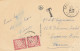 BELGIQUE - TIMBRE SUR CARTE POSTALE GRAND PLACE MAISON DU ROI BRUXELLES TAXEE EN FRANCE AVEC CAD DU 26 JUILLET 1935 - Cartas & Documentos