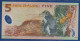 NEW ZEALAND  - P.185b – 5 Dollars 2003 UNC, S/n BL03 015095 - Nuova Zelanda