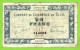 FRANCE / CHAMBRE De COMMERCE De BLOIS / 1 FRANC / 16 AOÛT 1917 / N° 015030  / SERIE 1915-1917 - Chambre De Commerce