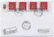 NCP 24 - 16-a Romania-Moldova, Heraldry, AUROCHS - Registered, Stamp With TABS - 2011 - Non Classés