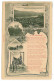 GER 46 - 5797 BINGEN, Litho, Germany - Old Postcard - Used - 1906 - Bingen