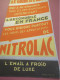 "Le Guide De L'AUTO/L'Automobile En France/ NITROLAC L'Email à Froid De Luxe/ Levallois Perret" /Vers 1950     AC218 - Publicidad