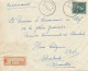 BELGIQUE - TIMBRE SUR ENVELOPPE OBLITEREE AVEC CAD GISTEL DU 27 AOUT 1948 POUR BRUXELLES - Lettres & Documents