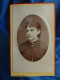 Photo Cdv à Bordeaux - Jeune Femme, Portrait En Médaillon  Ca 188 L678 - Old (before 1900)