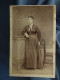 Photo Cdv Coutelas à La Ferté Milon - Jeune Femme En Pied, Second Empire Ca 1865 L431 - Old (before 1900)