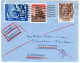 Italien 1955, 100+2x25 L. Auf Express Brief V. Rom Via Frankfurt N. Göttingen - Unclassified