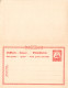 Samoa P8, 10+10 Pf. Doppelkarte Blanco Gestempelt APIA. (Michel Gebr. 200.-) - Samoa