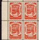 Colombie - (1921-23) -  P A  60 C. Avion En Vol - Paysage - S.C.A.D.T.A. Neufs* - Bloc De 4 Ex. - Colombia