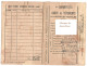 Carte De Coupons De Rationnement - Vêtement Et Articles Textiles -(avec Tickets) 14-06-1946 - Unclassified