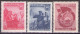 Yugoslavia 1949 - 5th Anniversary Of Macedonia, Mi 572-574 - MNH**VF - Unused Stamps