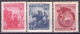 Yugoslavia 1949 - 5th Anniversary Of Macedonia, Mi 572-574 - MNH**VF - Ongebruikt