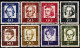 GERMANY 1961-64 FAMOUS PERSONALITIES 16V COMPLETE SET FINE USED STAMPS #D1 - Gebraucht