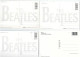 4 POSTCARDS  THE BEATLES - Musique Et Musiciens