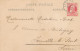 BELGIQUE - TIMBRE SUR CARTE OBLITEREE AVEC CAD ANVERS DU 20 JUILLET 1910 - Altri & Non Classificati