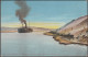 Steamer Crossing The Trench Of Toussoun, Suez Canal, C.1910 - Lévy Postcard LL54 - Ismaïlia