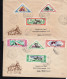 MONGOLIA -   1959 - NATIVE FAUNA SET OF 2  ILLUSTRATED FDCS  TO AUSTRIA  - Mongolia