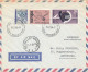 BELGIQUE - 3 TIMBRES OBLITERES SUR ENVELOPPE AVEC CAD BRUXELLES DU 21 MARS 1966 BASE BAUDOUIN - Cartas & Documentos