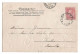 CPA A Voyagé En 1902 - Bonne Année 1903 - Carte Avec Relief Et Paillettes - Carte Gaufrée - Découpis - Chromo - Neujahr