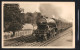 Pc Down Newcastle Express Near Hadley Wood, Engine 4-6-2, No. 1472  - Trains