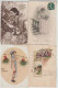 LOT DE 32 CARTES POSTALE CPA ET CPSM FANTAISIES TOUTES SCANNEES - 5 - 99 Postcards