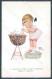 Artist Signed Attwell M. L. Girl Valentine Serie 336 Postcard HR2486 - Otros & Sin Clasificación