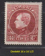 Belgique: COB N° 292A (14 X 14 1/2) *, MH, Neuf(s). Mais Quelle Nuance ?? TTB !!! - 1929-1941 Grande Montenez