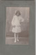 CROATIA  --   NASICE  --   PHOTO AM KARTON  -  GIRL  --  1908  -- 13,5 Cm X 8,5 Cm - Anonymous Persons