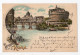 4 - Ricordo Di ROMA *litho* *1897* *oblitération AMBULANT BETTINGEN ETTELBRUCK* - Other & Unclassified