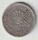 DEUTSCHES REICH 1905 A: 1/2 Mark, Silver, KM 17 - 1/2 Mark