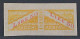 San Marino 32 U ** 1945, Paketmarke 50 L. UNGEZÄHNT, Postfrisch, RARITÄT, 750 € - Pacchi Postali