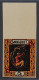 1922, SAAR Dienst 2 U ** 5 C. UNGEZÄHNT, Postfrisch, SELTEN, KW 220,-€ - Unused Stamps