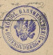 Kaart Stempel PMB 1 Op 29/10/23 Met Stempel KONIGL.BAHNMEISTEREI 15 / HOHENBUDBERG - Lettres & Documents