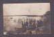 Carte Photo Guerre 14-18 à Situer Front Est  Armee Allemande Homme Nu Hommes Nus Nude Naturisme  Toilette Dans  Lac - Guerre 1914-18