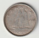 CANADA 1953: 10 Cents, Silver, KM 51 - Canada