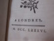 Delcampe - PENSEES  DE ROUSSEAU   1786 TOME 2 SEUL  LIVRE ANCIEN XVIIIème  DIM 12,5 X 7,5 Cm - 1701-1800