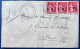 Lettre Pneumatique FM Grand Cachet Militaire LE GENERAL COMMANDANT N°7 X3 Dateur PARIS / AVENUE DUQUESNE RR - Timbres De Franchise Militaire