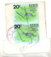 Sabena , Timbres Kenya - Billetes