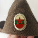 Delcampe - Vintage Communist Era Bulgarian Military Officer Winter Uniform Hat Cap #5544 - Ancient Tools