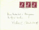 (01) Belgique  3 X N° 642  Sur Enveloppe écrite De Hasselt Vers Velbert Allemagne - 1936-1957 Offener Kragen